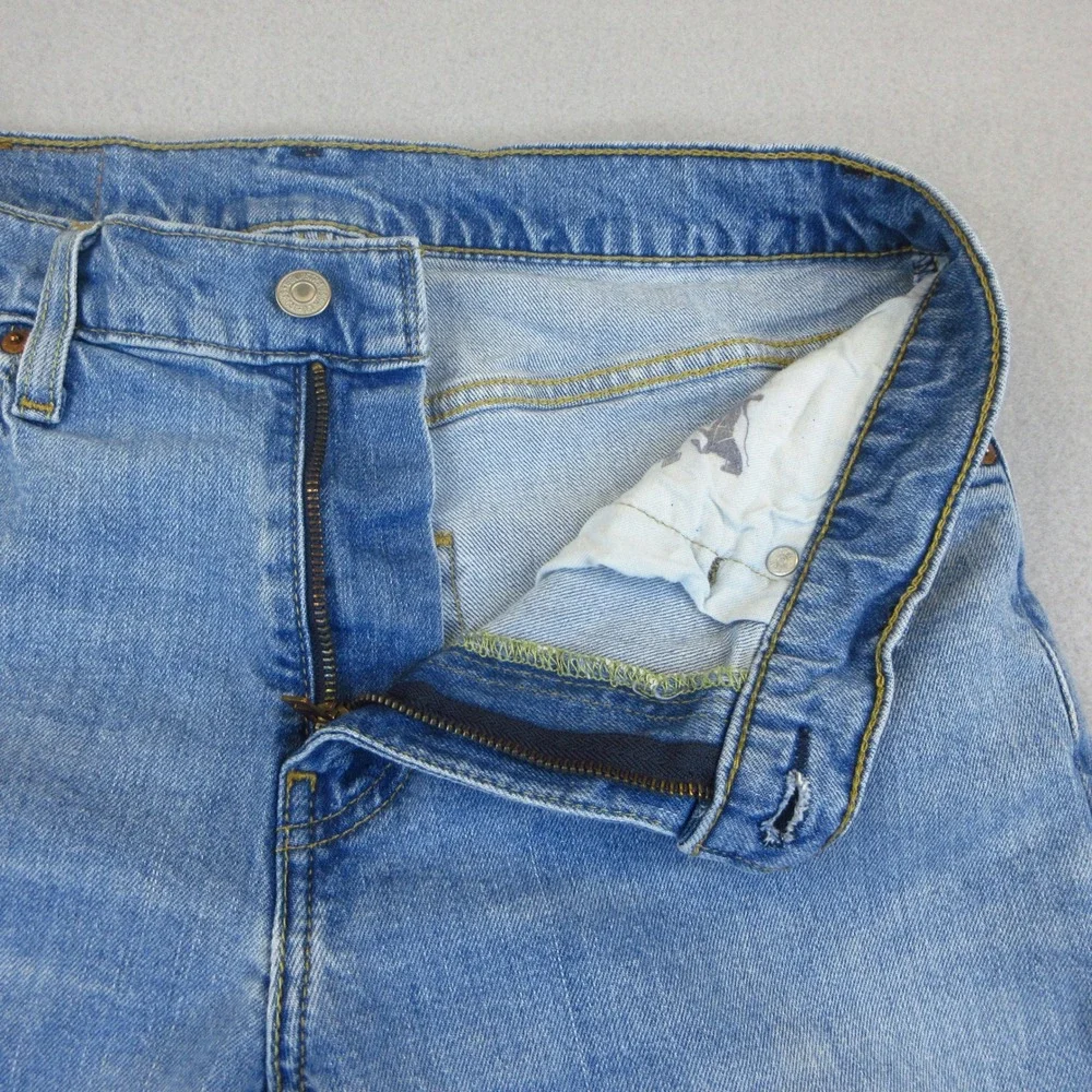 Levis 512 Jeans Mens 30x30 (Actual 30x28) Slim Taper Light Blue Denim Stretch